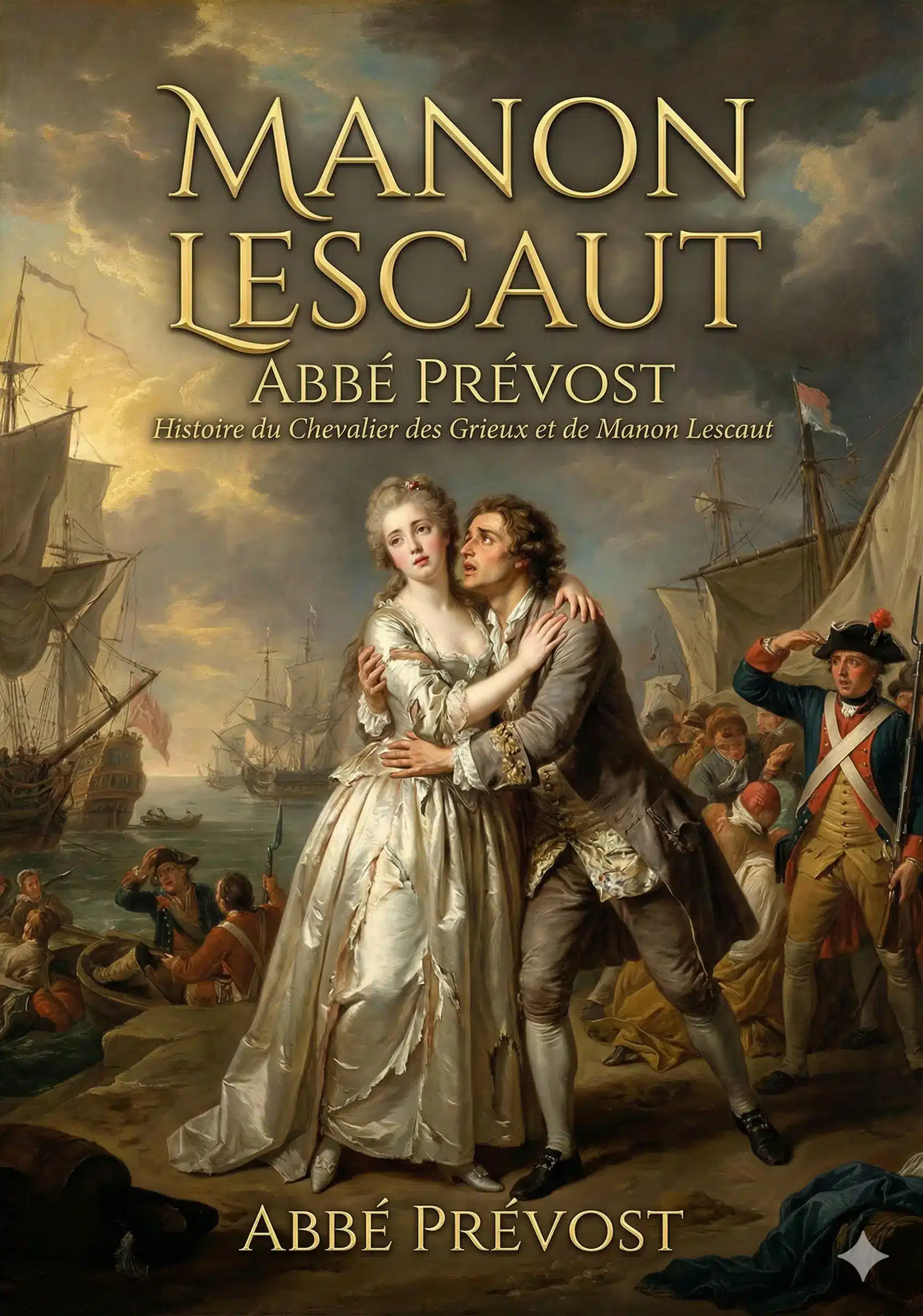 Manon Lescaut de l'Abbé Prévost - livre adapté dyslexie