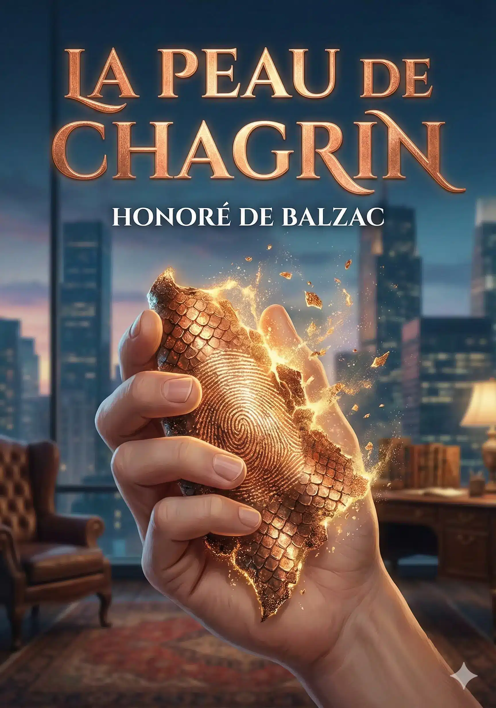 La Peau de Chagrin de Balzac - livre adapté dyslexie