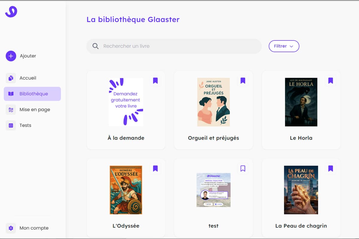 Glaaster_Application_Dyslexie_bibliothèque